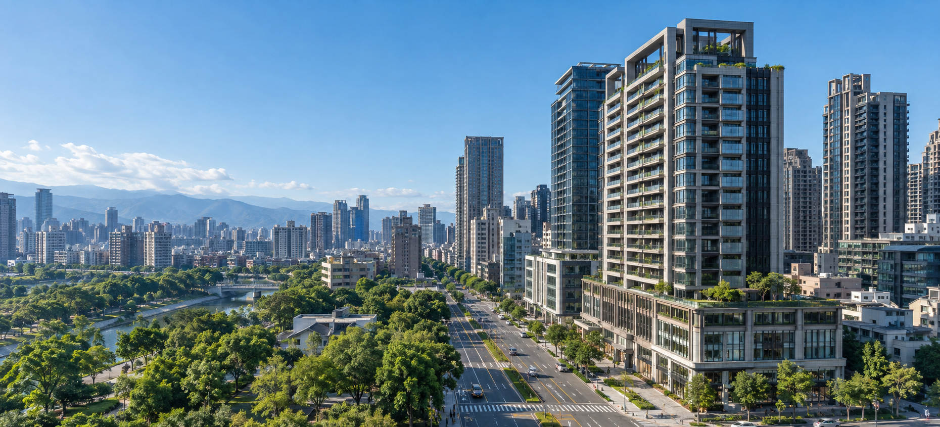 台中城市建築景觀